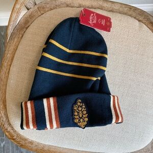 Free people American needle logo stripe beanie